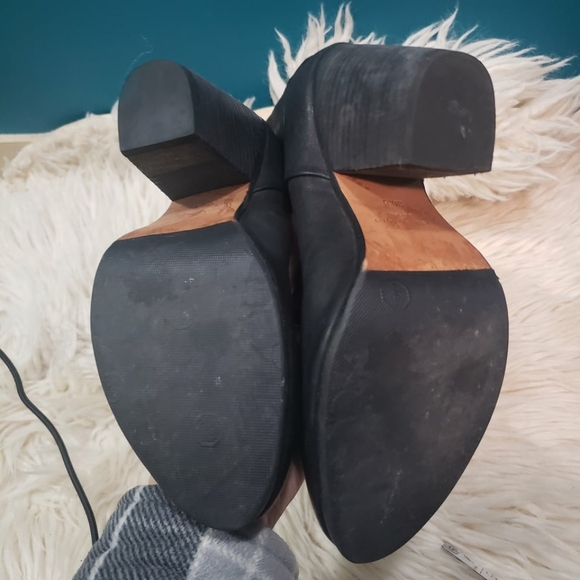 Rag & Bone women's black leather ankle booties size 6 - Picture 8 of 8